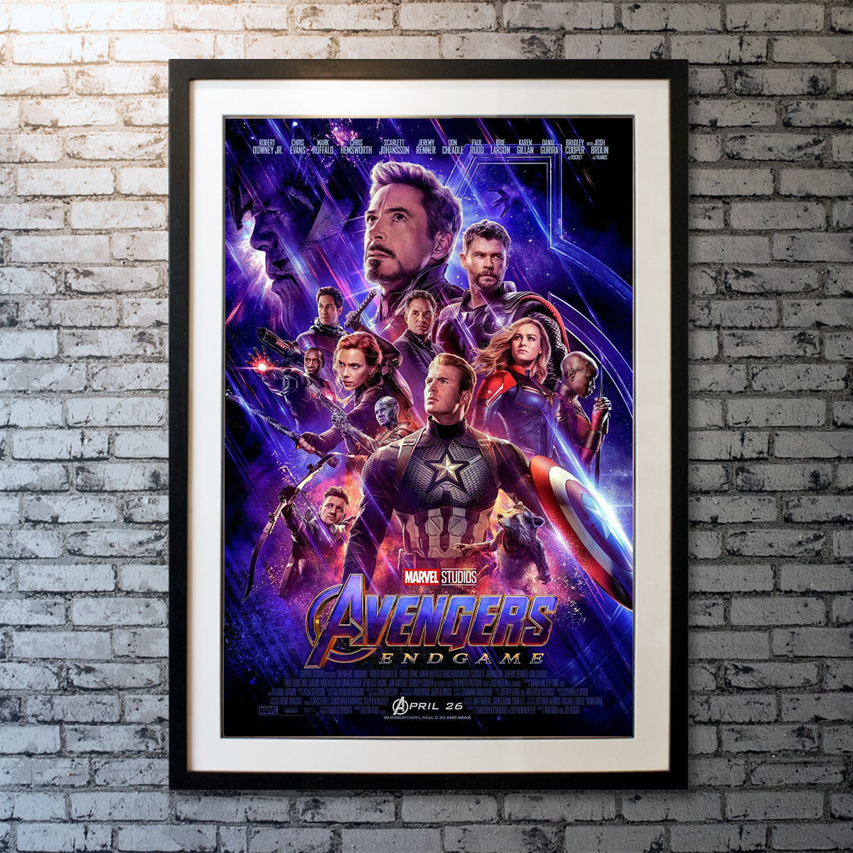 Original Movie Poster of Avengers 4: Endgame (2019)