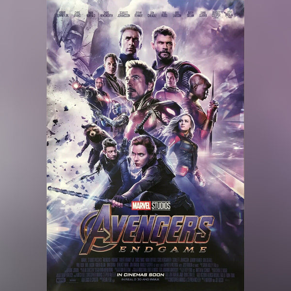 Original Movie Poster of Avengers: Endgame (2019)