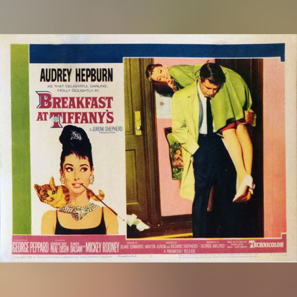 Original Movie Poster of Breakfast At Tiffany's (1961)