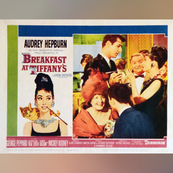 Original Movie Poster of Breakfast At Tiffany's (1961)