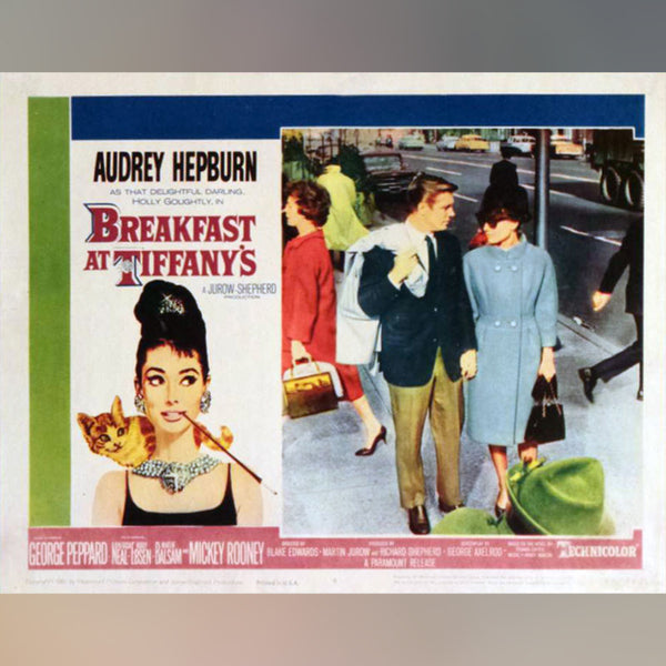 Original Movie Poster of Breakfast At Tiffany's (1961)