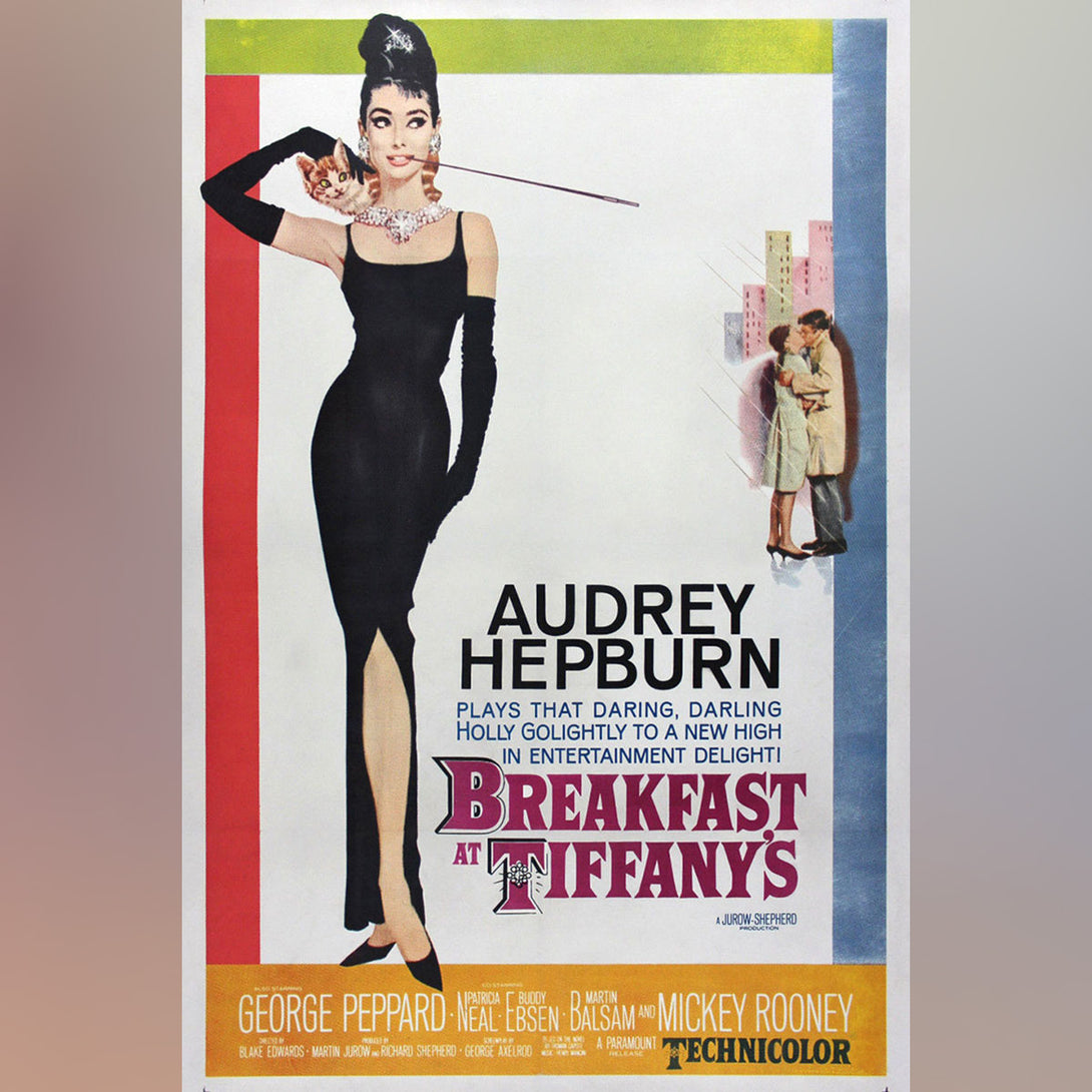 Original Movie Poster of Breakfast At Tiffany's (1961)