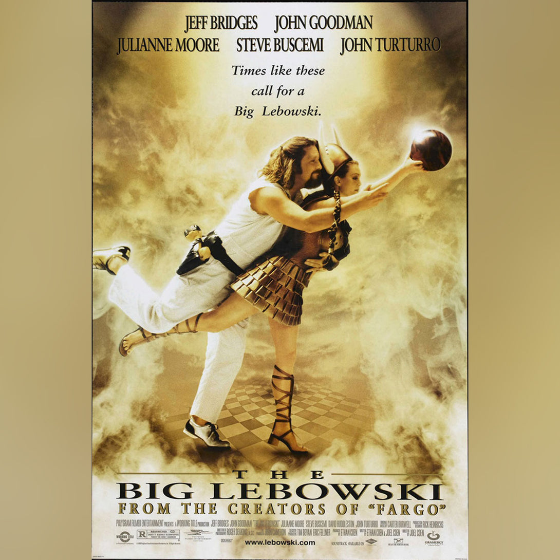 Original Movie Poster of Big Lebowski, The (1998)