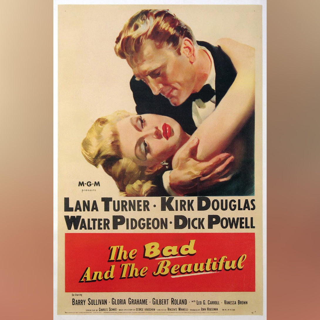 Original Movie Poster of Bad And The Beautiful, The (1952) 