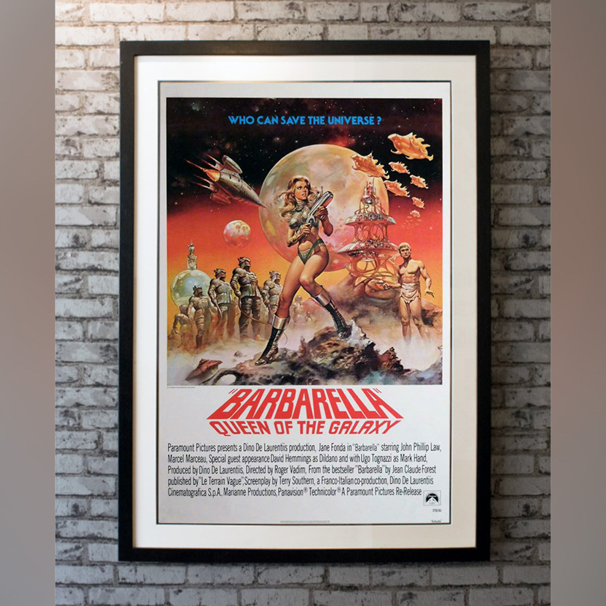 Original Movie Poster of Barbarella (1977R)