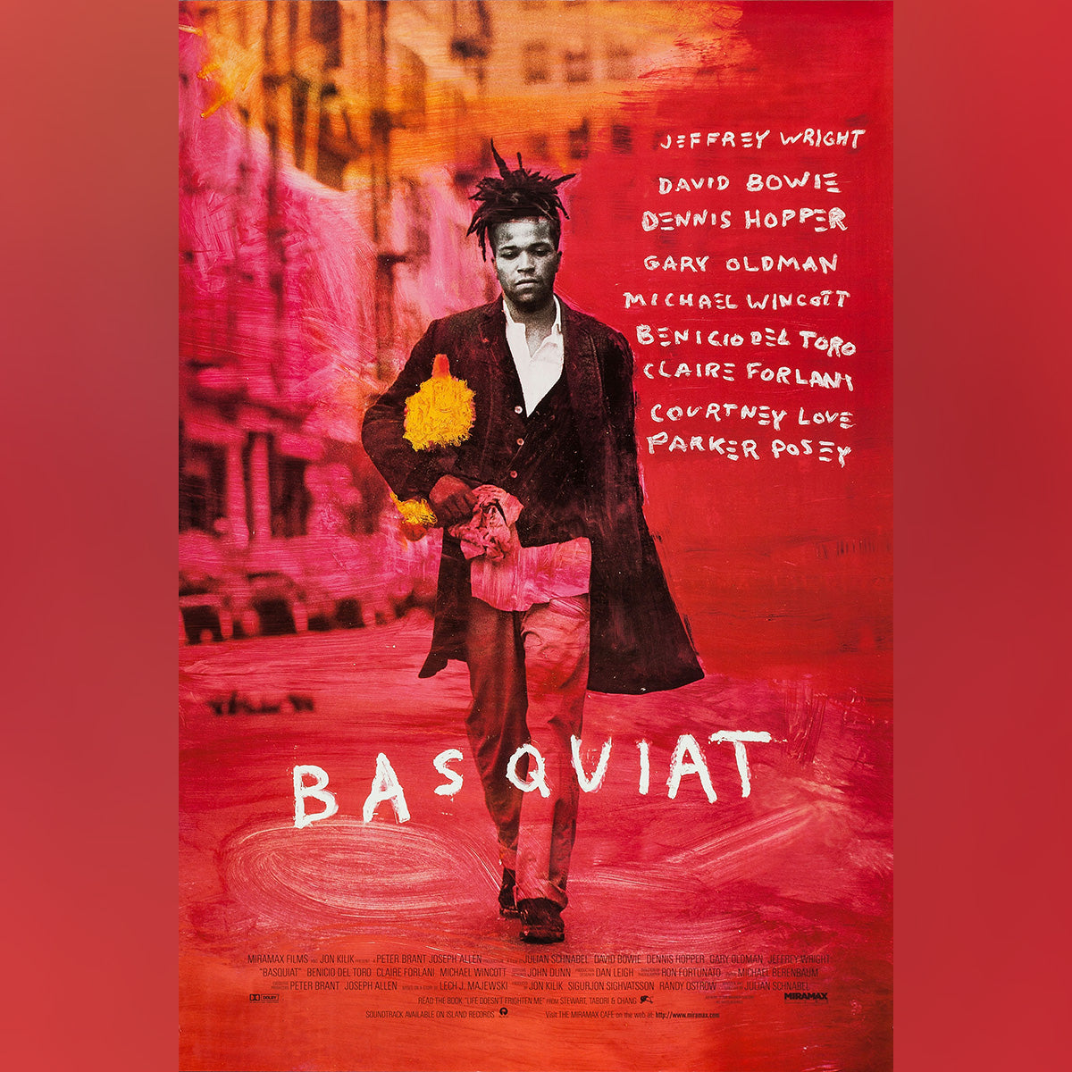 Original Movie Poster of Basquiat (1996)