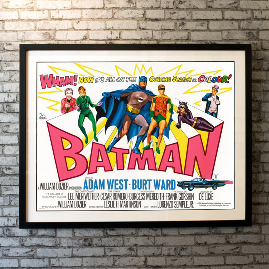 Original Movie Poster of Batman (1966)