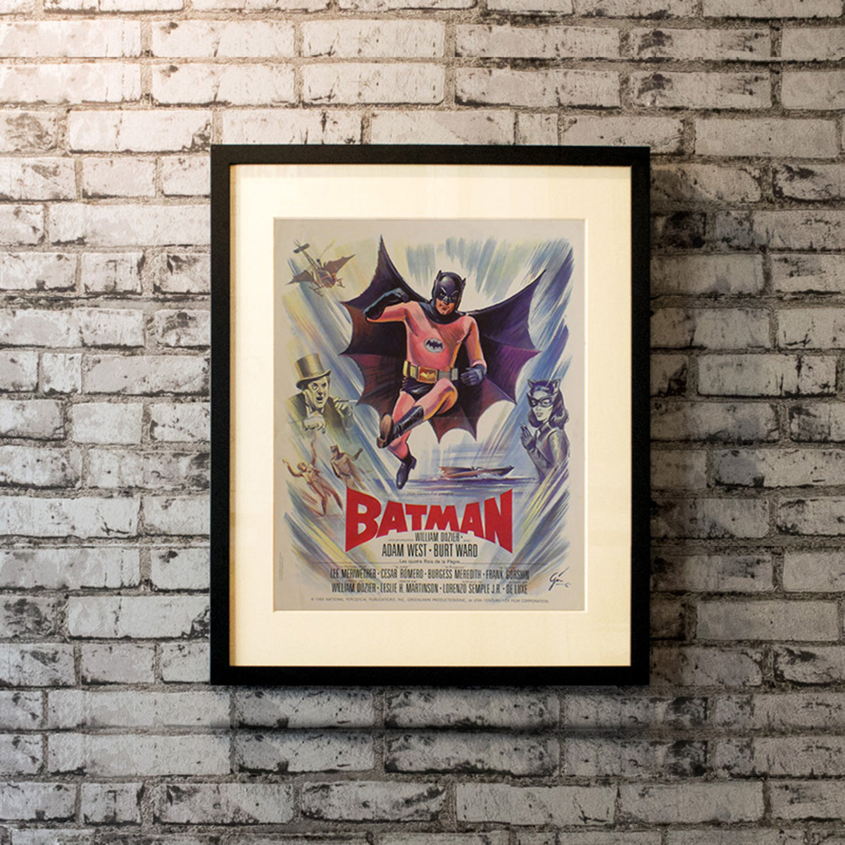 Original Movie Poster of Batman: The Movie (1966)