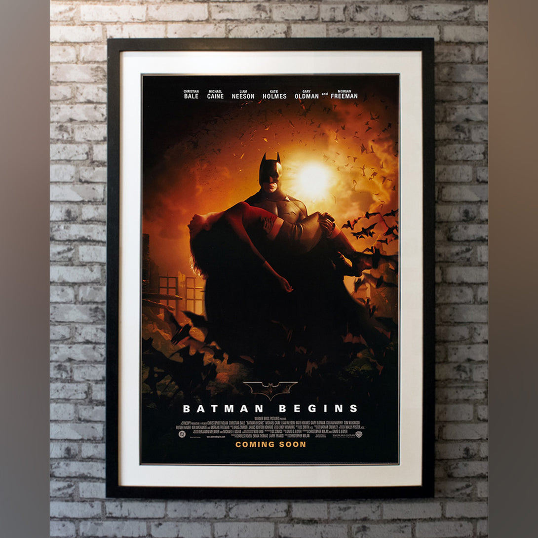 Original Movie Poster of Batman Begins (2005)