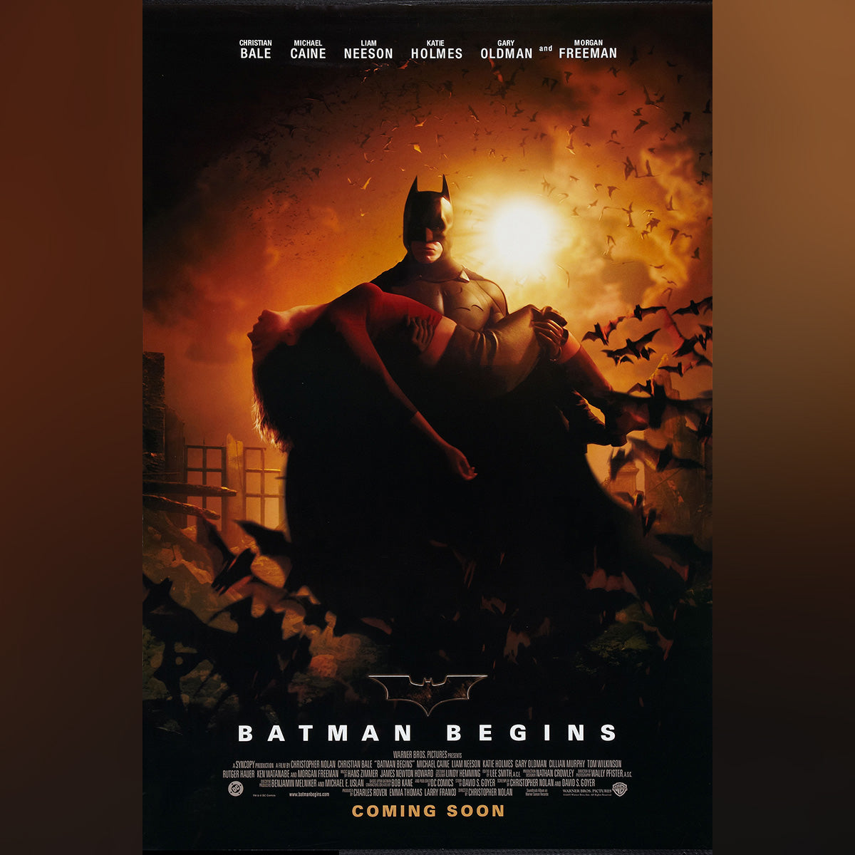 Original Movie Poster of Batman Begins (2005)