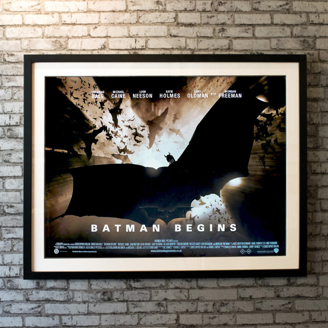 Original Movie Poster of Batman Begins (2005)