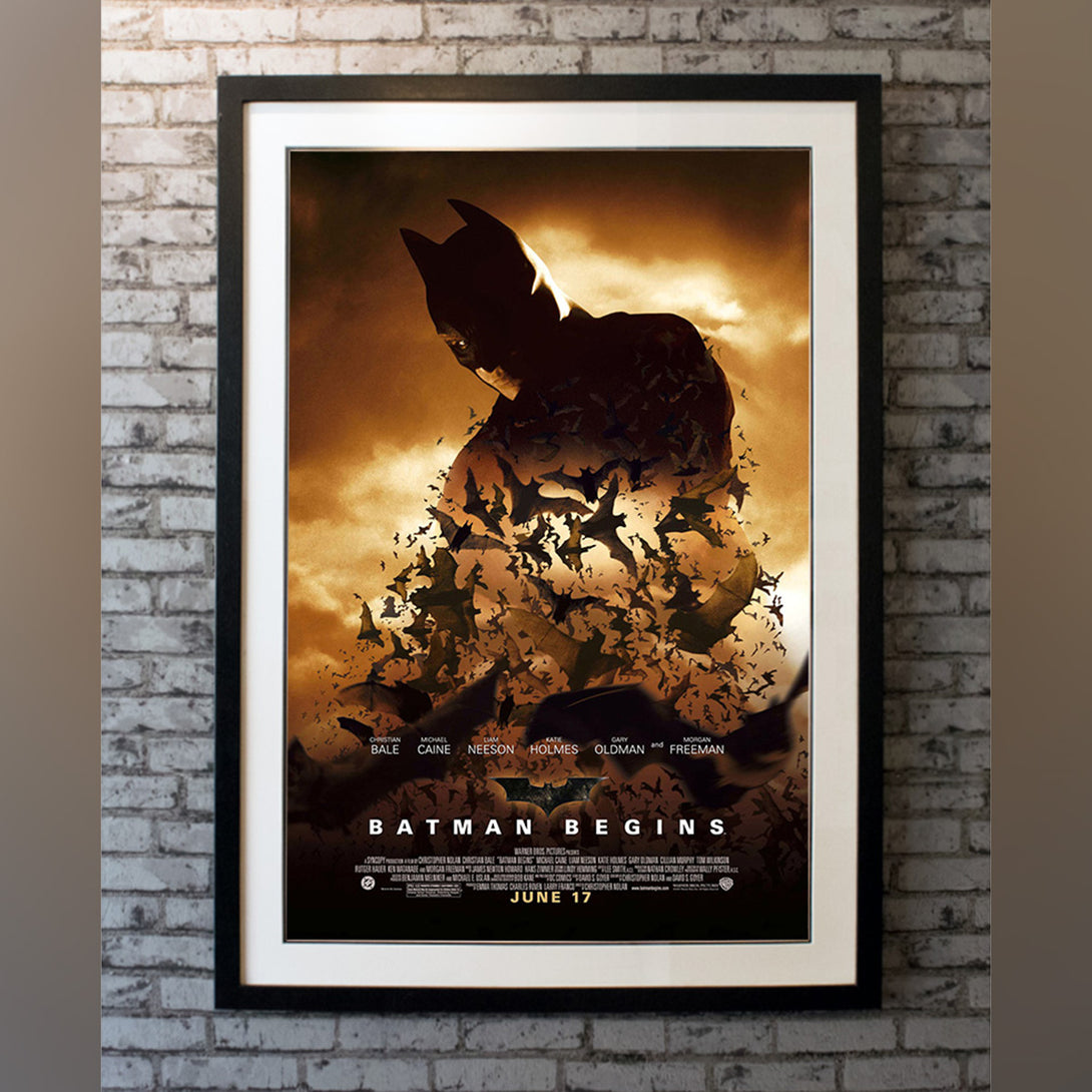 Original Movie Poster of Batman Begins (2005)