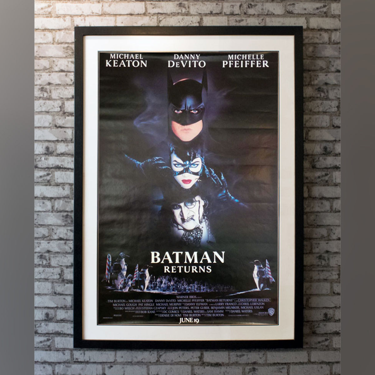Original Movie Poster of Batman Returns (1992)