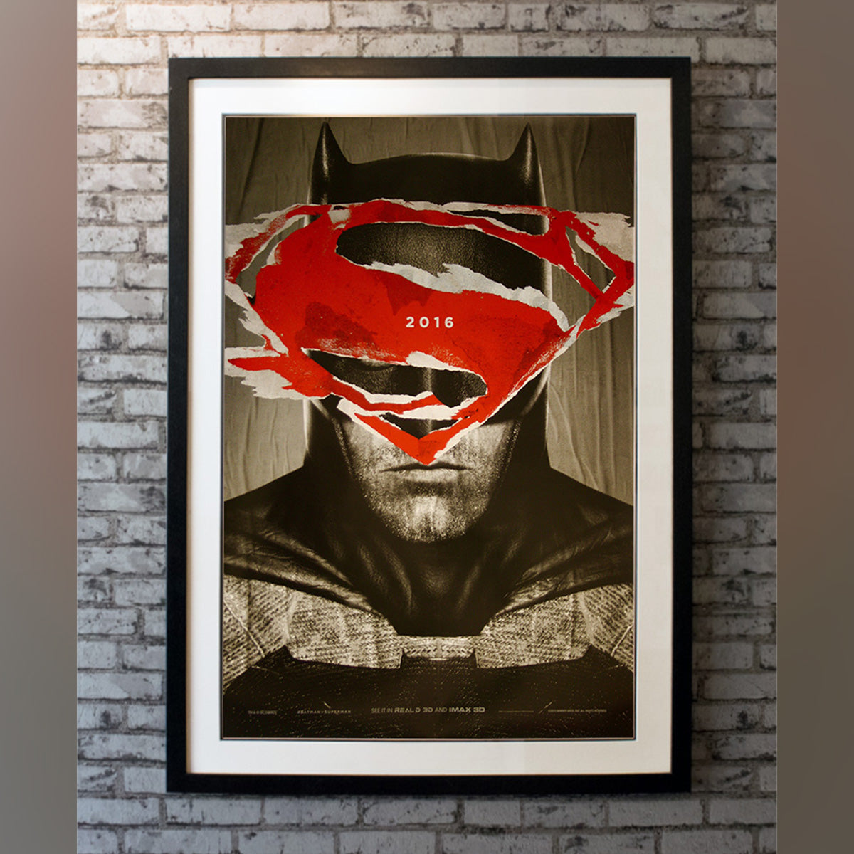 Original Movie Poster of Batman V Superman: Dawn Of Justice (2016)
