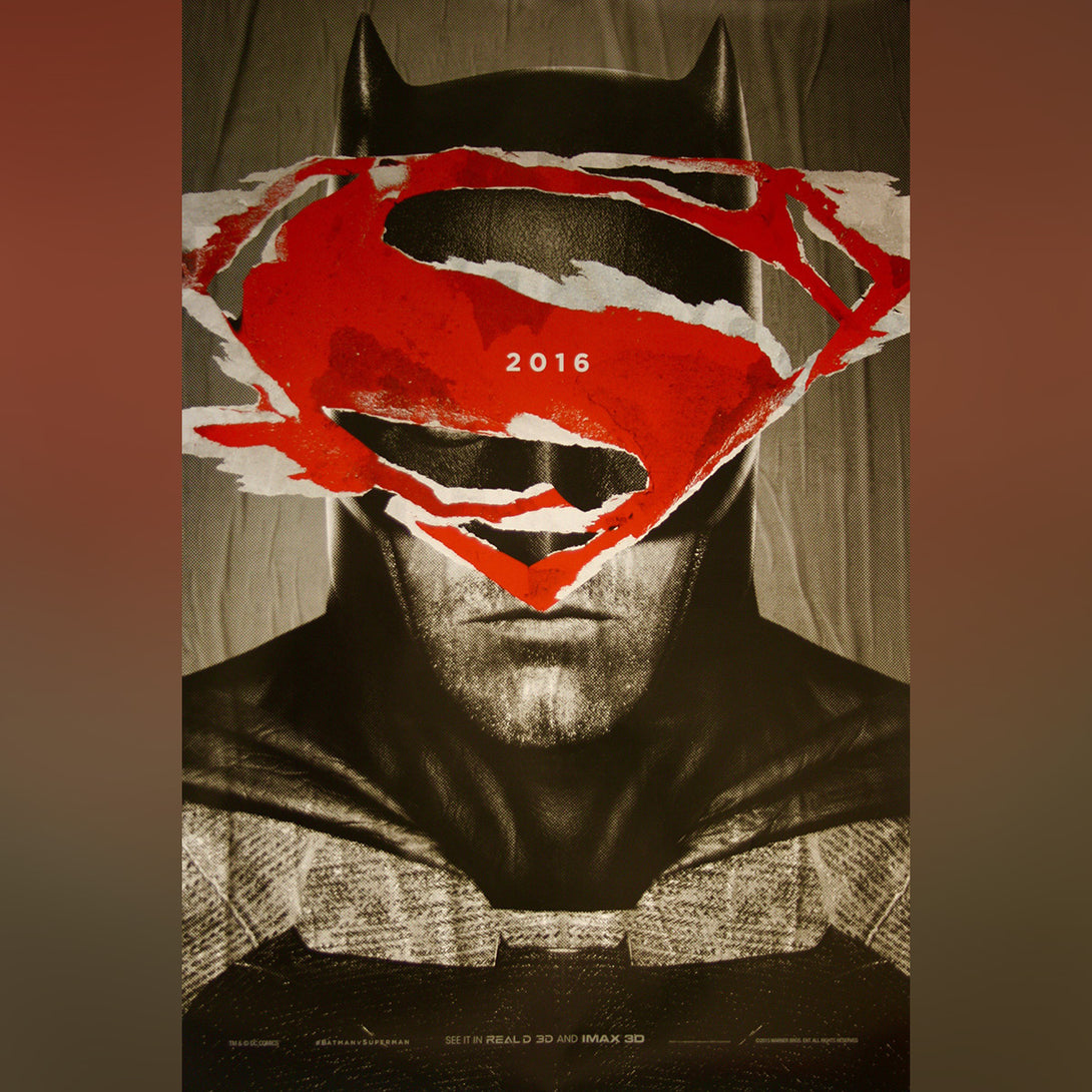 Original Movie Poster of Batman V Superman: Dawn Of Justice (2016)