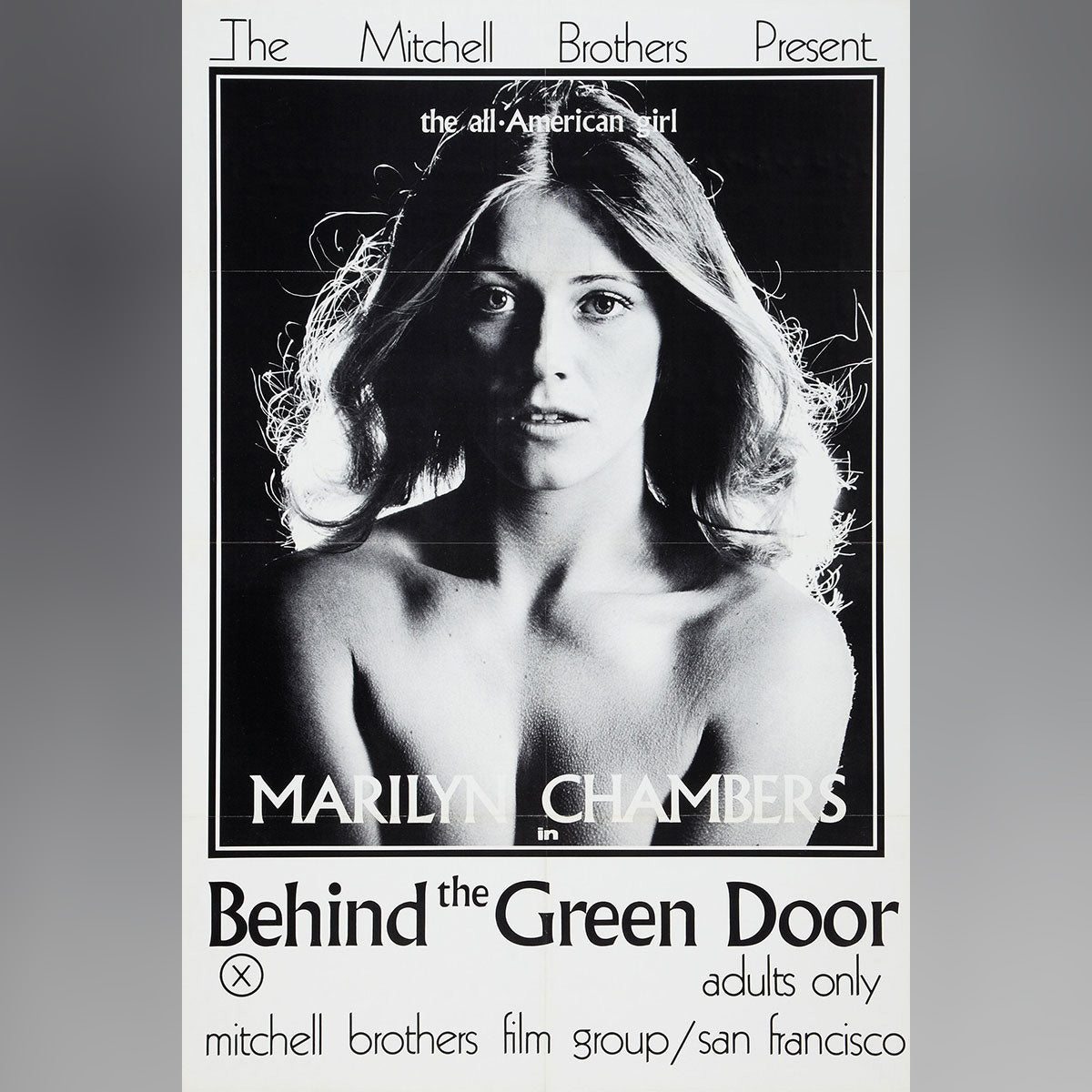 Original Movie Poster of Behind The Green Door (1972)