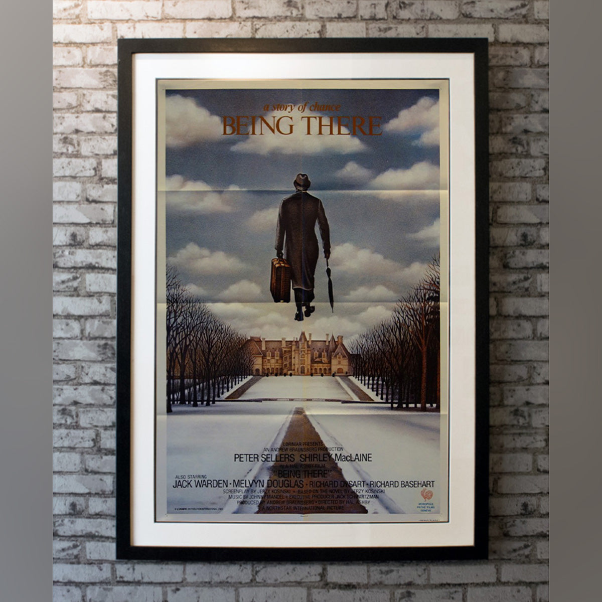 Original Movie Poster of Being There (1979)
