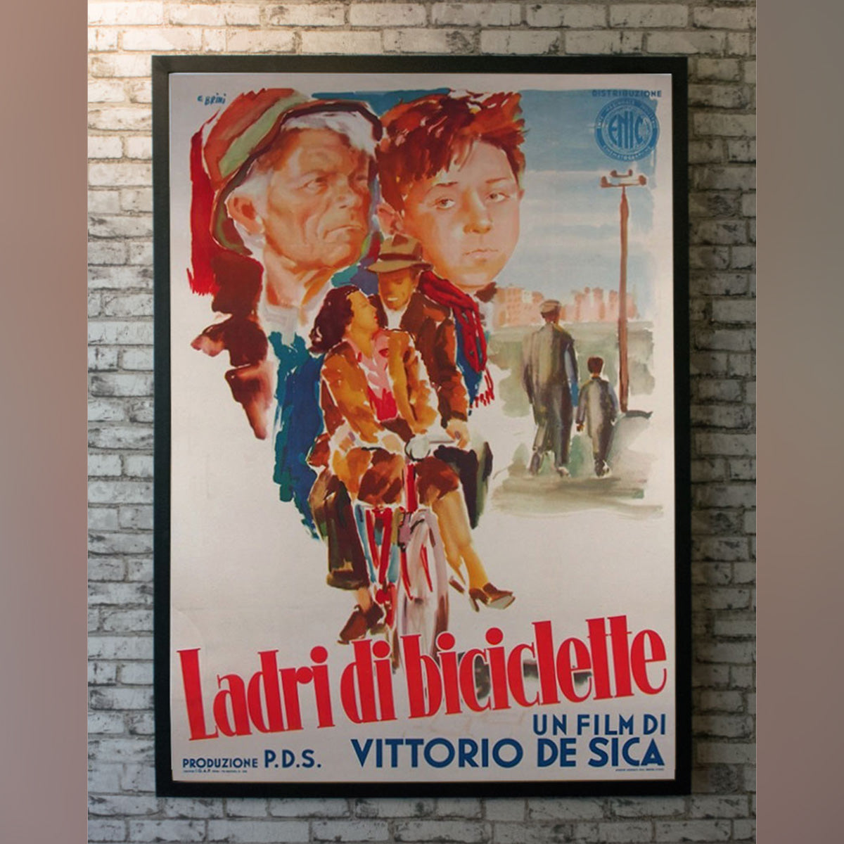 Original Movie Poster of Bicycle Thieves (1948)
