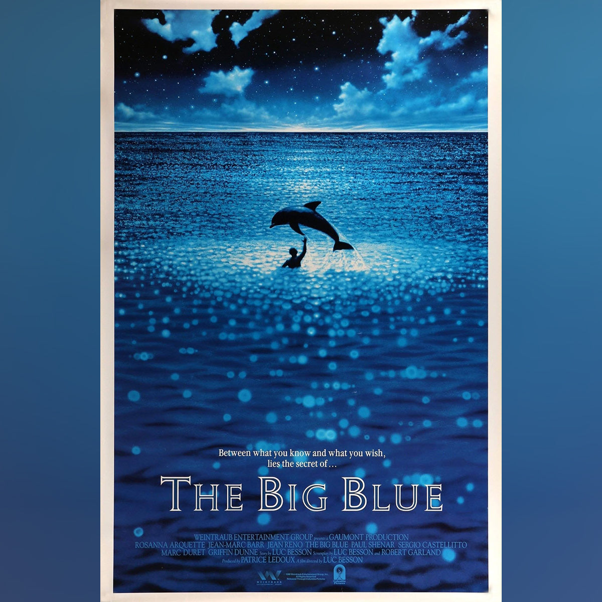 Original Movie Poster of Big Blue, The (1988)