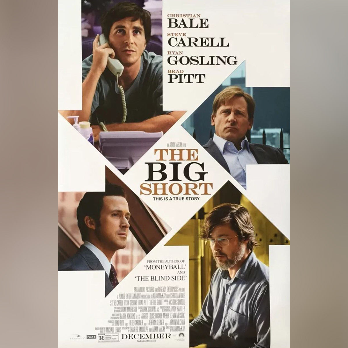 Original Movie Poster of Big Short, The (2015)