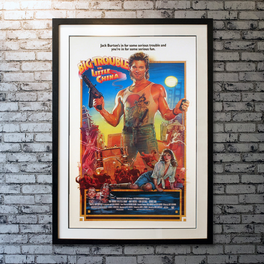 Original Movie Poster of Big Trouble In Little China (1986)