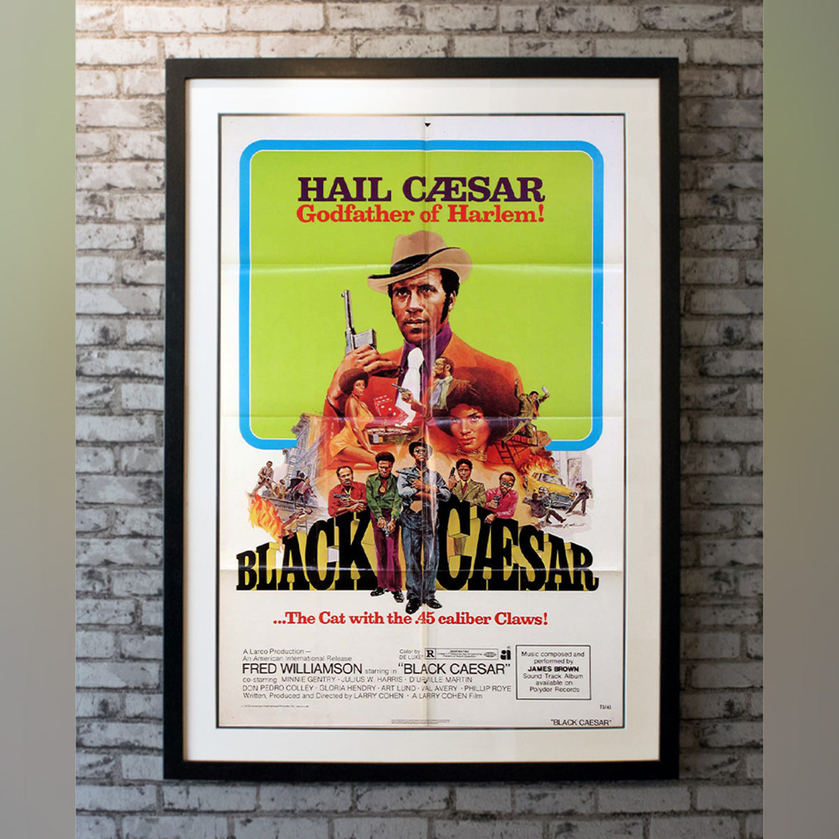 Original Movie Poster of Black Caesar (1973)