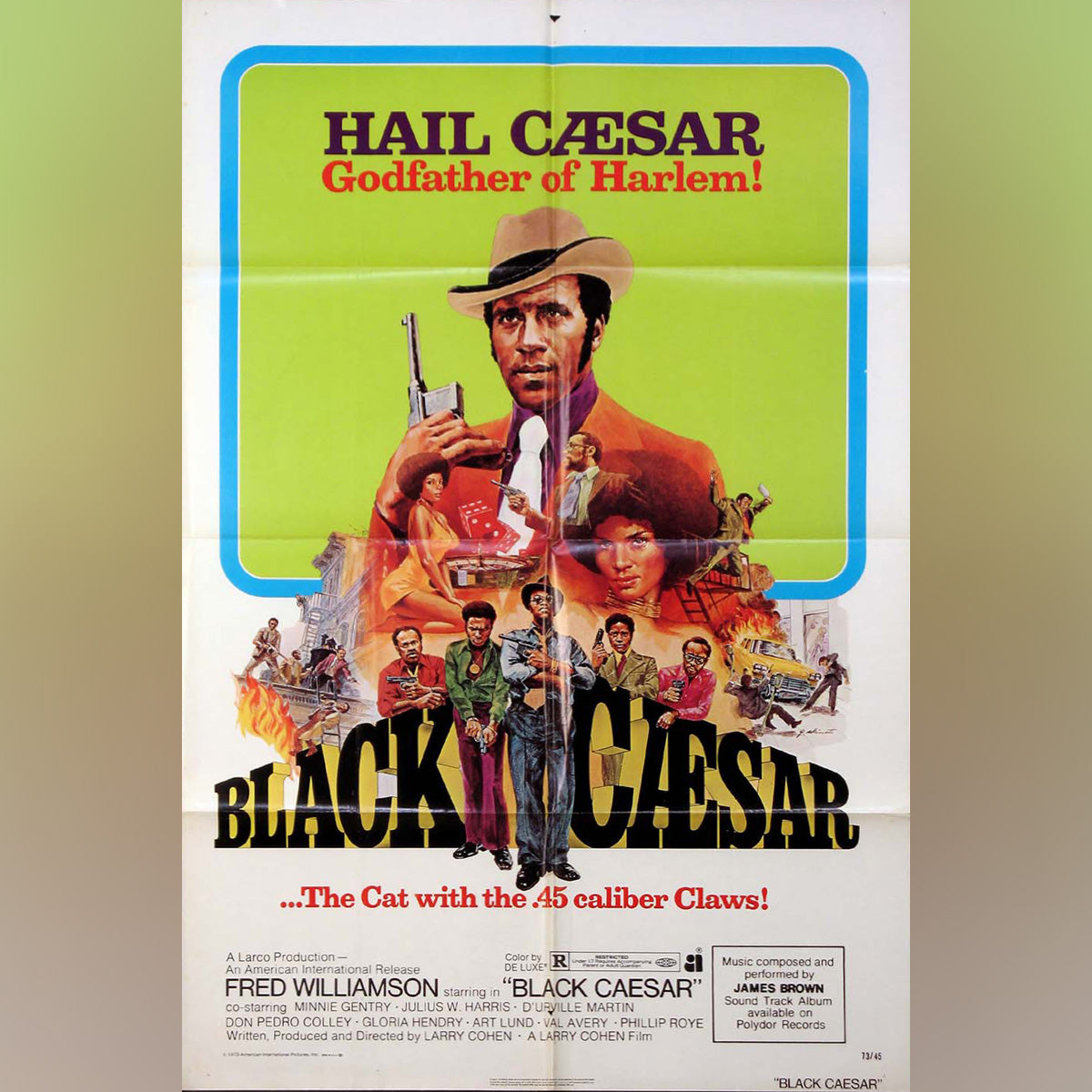 Original Movie Poster of Black Caesar (1973)
