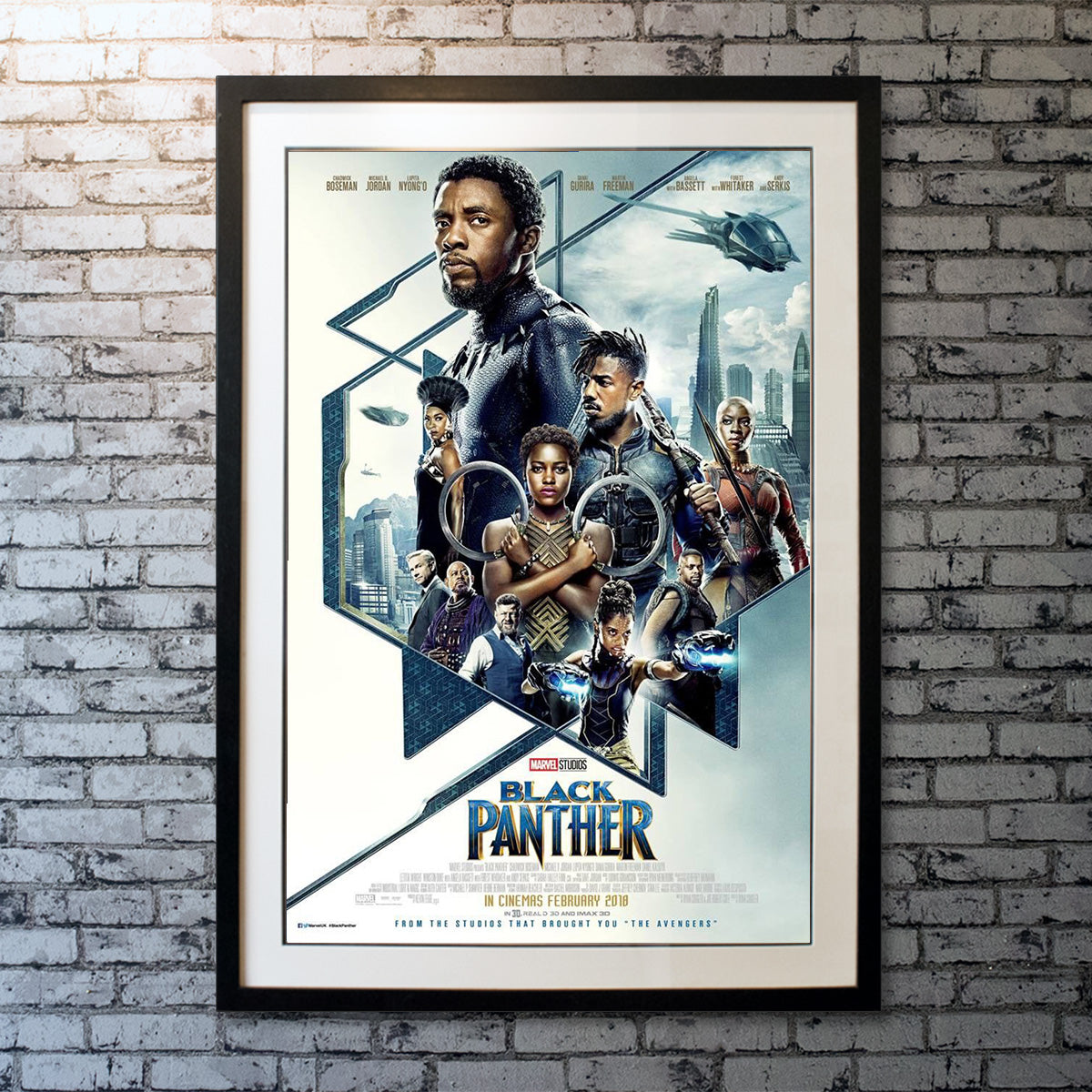 Original Movie Poster of Black Panther (2018)