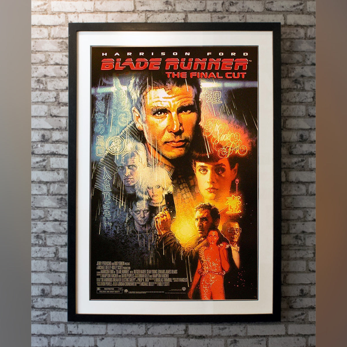 Original Movie Poster of Blade Runner (2007R)