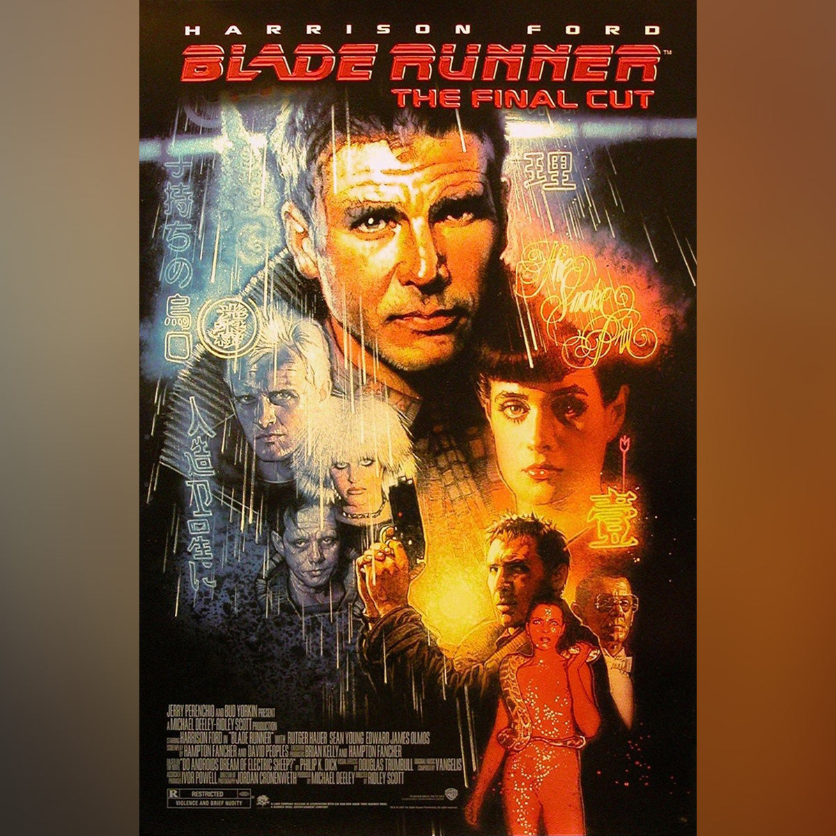 Original Movie Poster of Blade Runner (2007R)