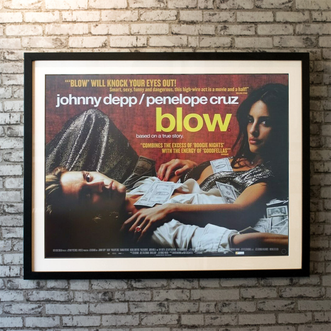 Original Movie Poster of Blow (2001)