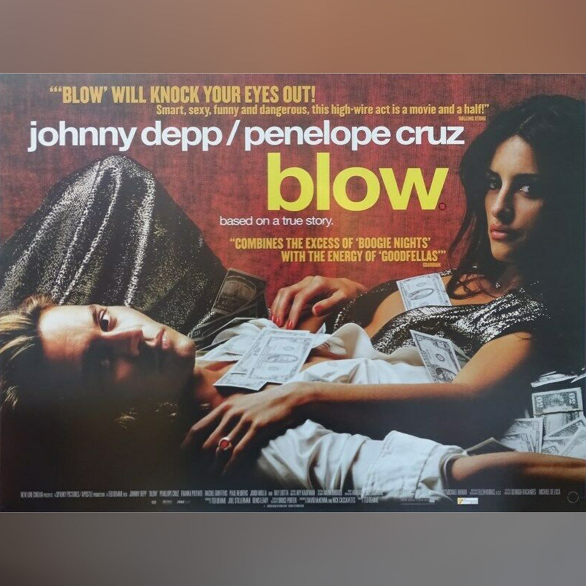 Original Movie Poster of Blow (2001)