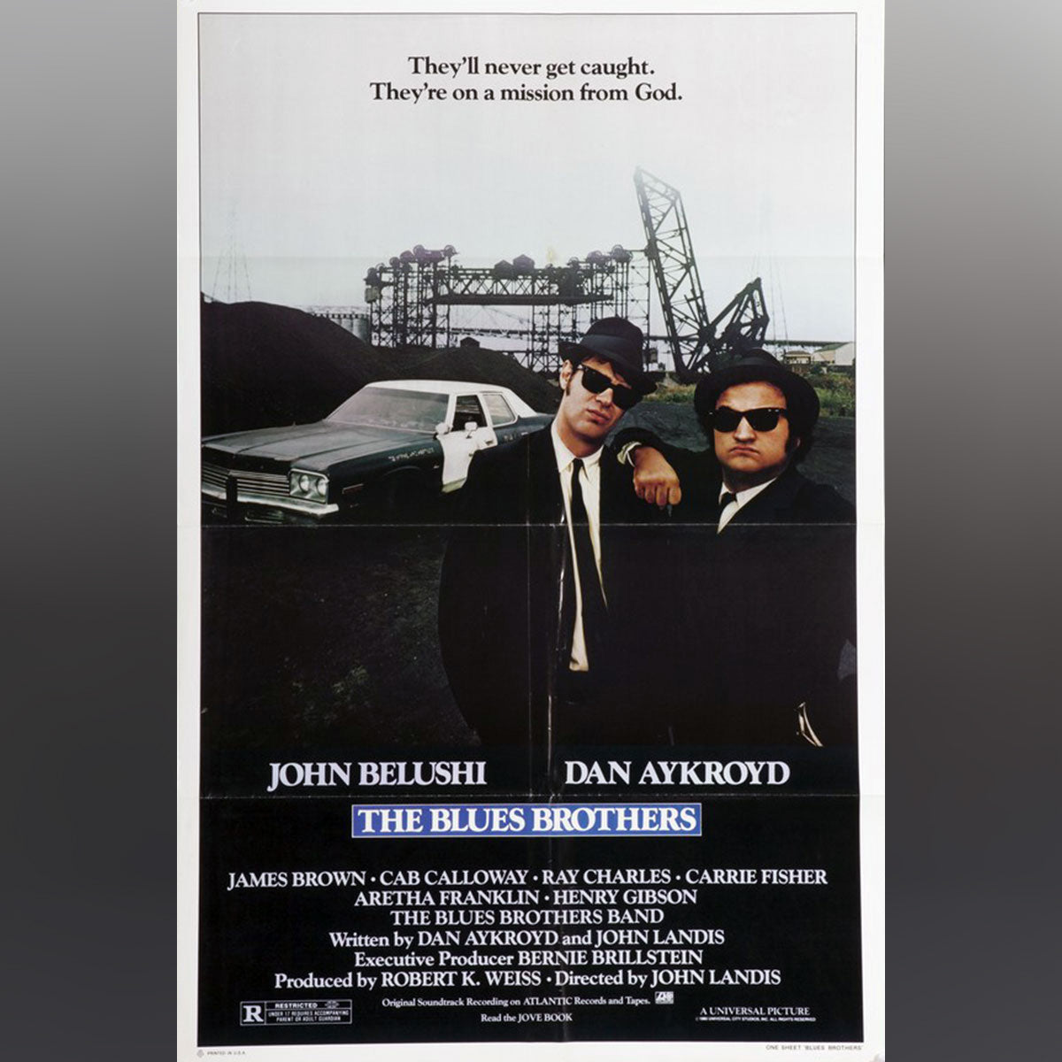 Original Movie Poster of Blues Brothers, The (1980)