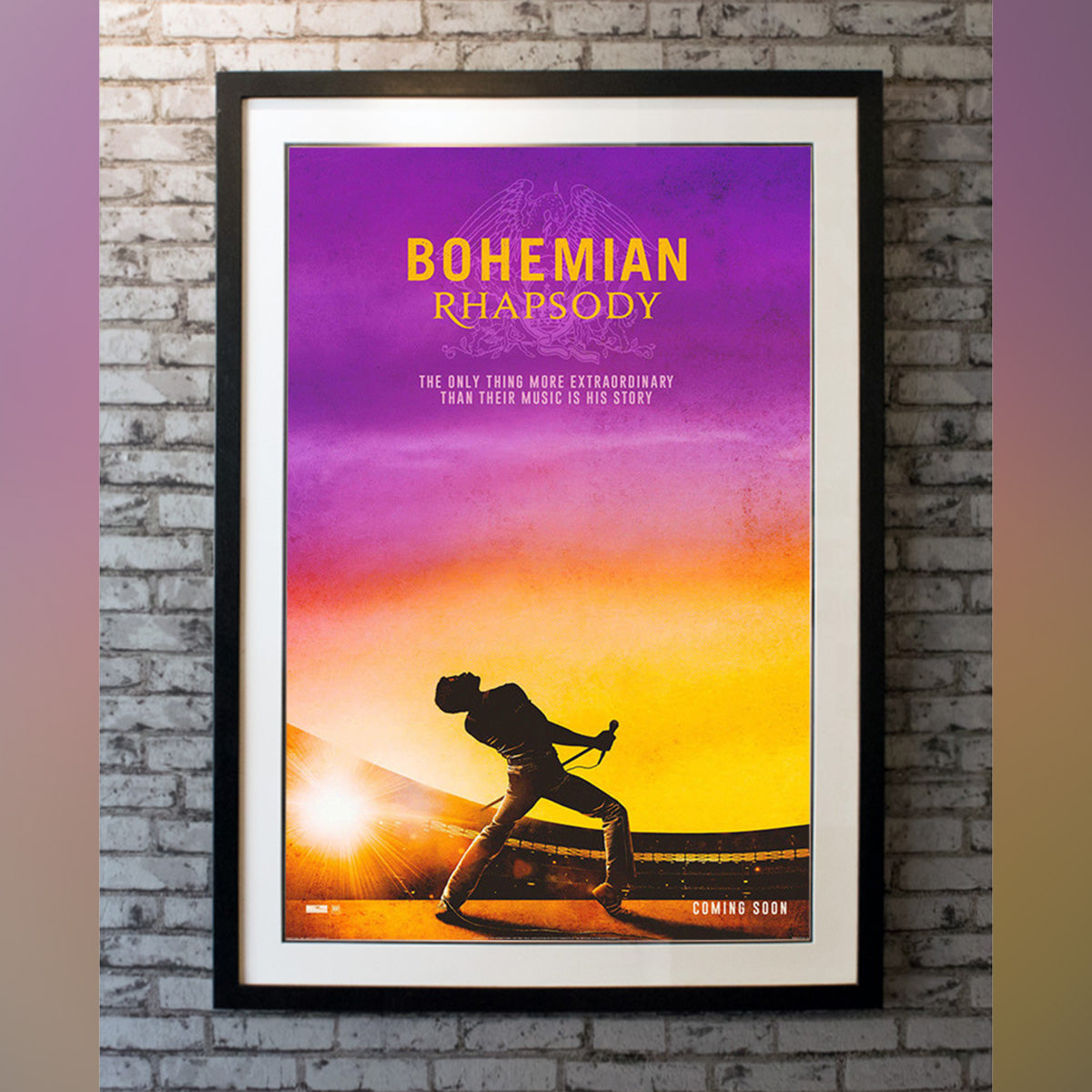 Original Movie Poster of Bohemian Rhapsody (2018)