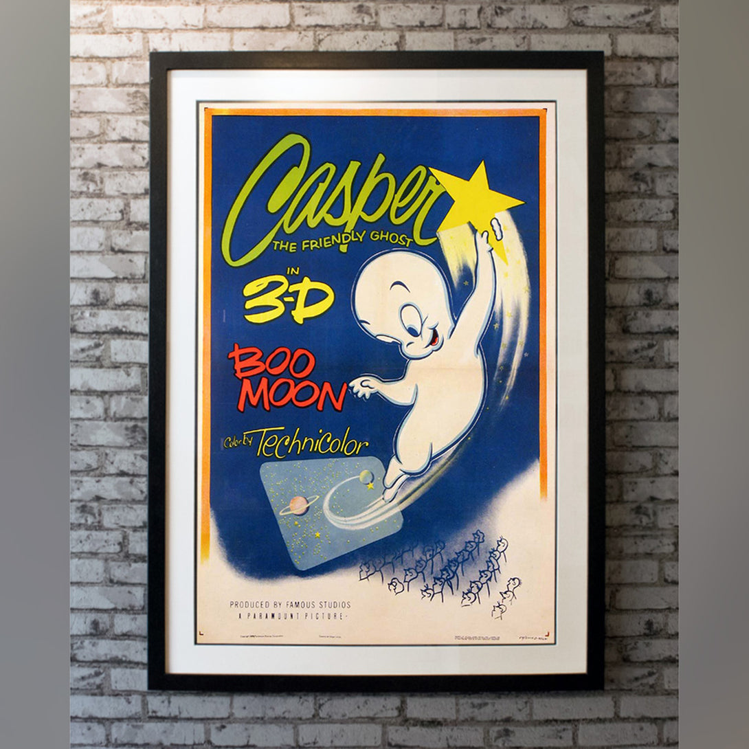 Original Movie Poster of Boo Moon Casper The Friendly Ghost (1954)