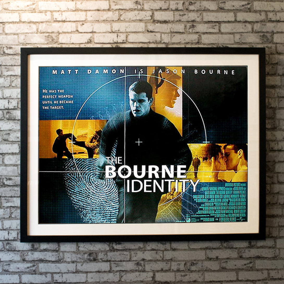 Original Movie Poster of Bourne Identity, The (2002)