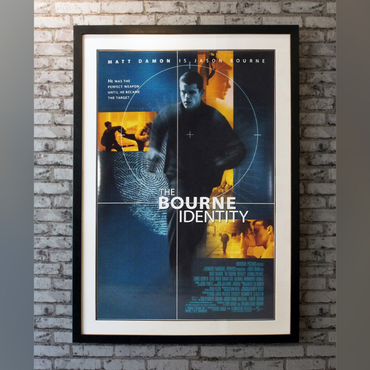Original Movie Poster of Bourne Identity, The (2002)
