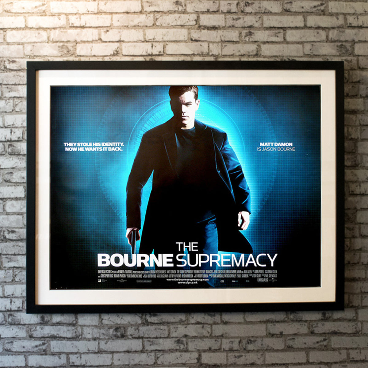 Original Movie Poster of Bourne Supremacy, The (2004)