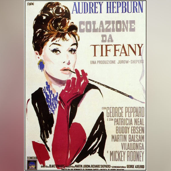 Original Movie Poster of Breakfast At Tiffany's (1961)