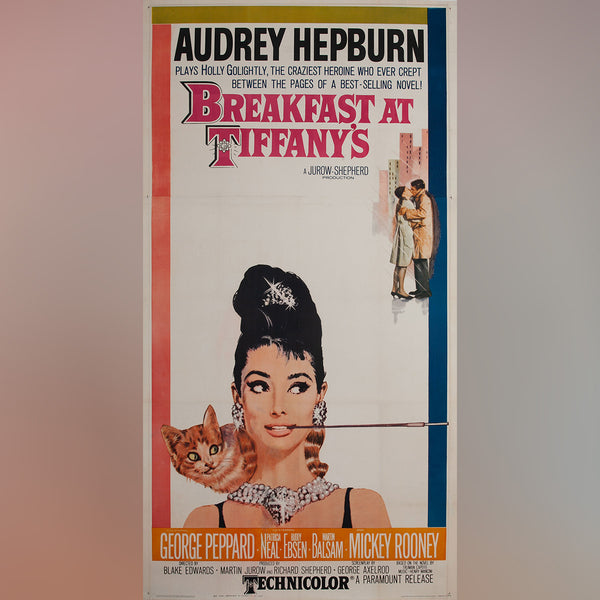 Original Movie Poster of Breakfast At Tiffany's (1961)