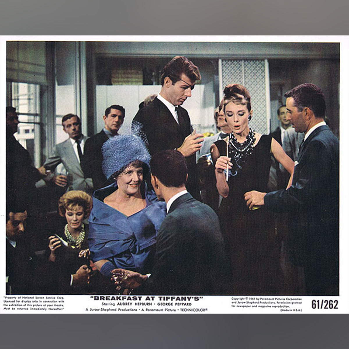 Breakfast At Tiffany s 1961 Original Movie Poster Vintage Film breakfast-at-tiffany-s-1961-original-movie-poster-vintage-film