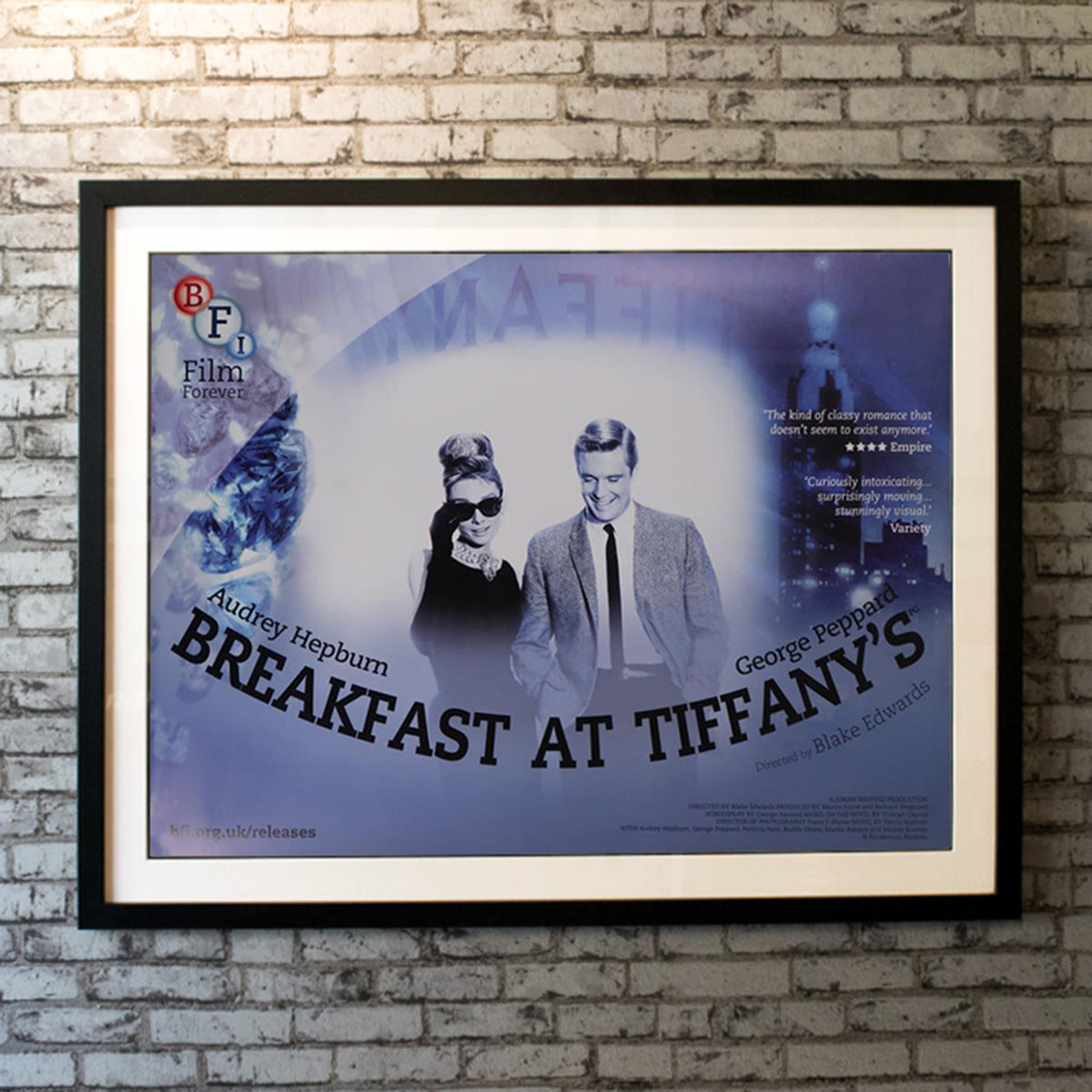 Original Movie Poster of Breakfast At Tiffany's (2011R)