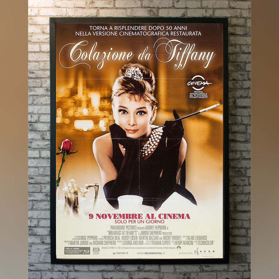 Original Movie Poster of Breakfast At Tiffany's (2011R)