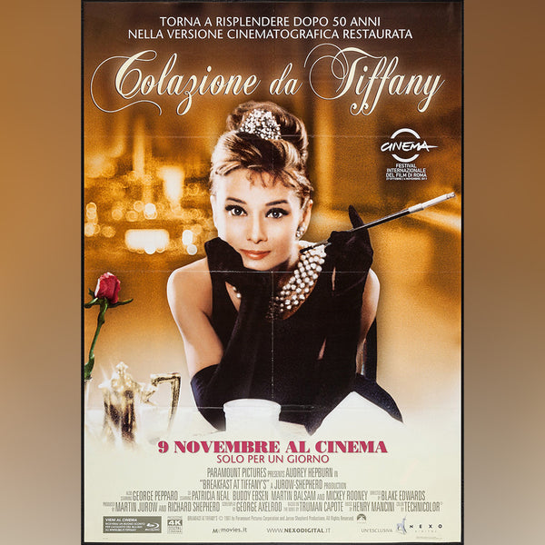 Original Movie Poster of Breakfast At Tiffany's (2011R)