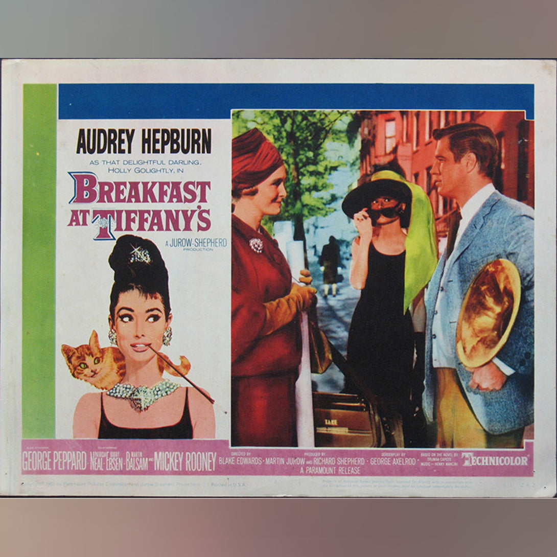 Original Movie Poster of Breakfast At Tiffany's (1961)