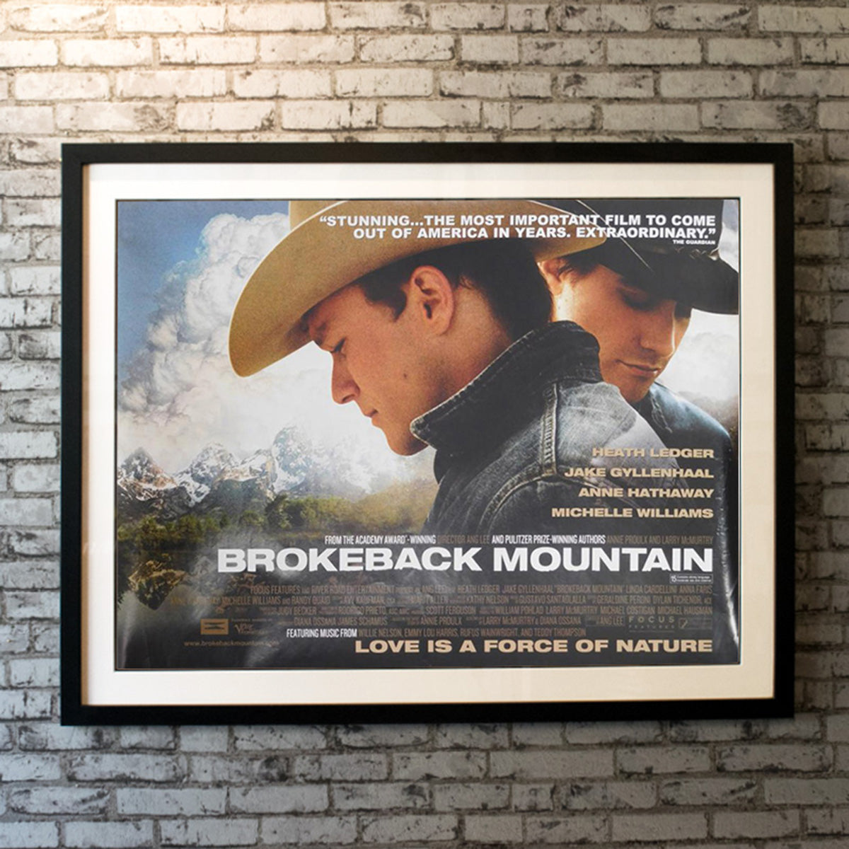 Original Movie Poster of Brokeback Mountain (2005)