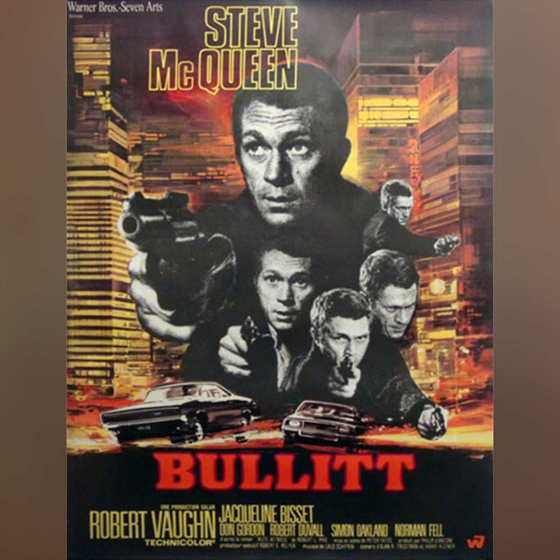 Original Movie Poster of Bullitt (1968)