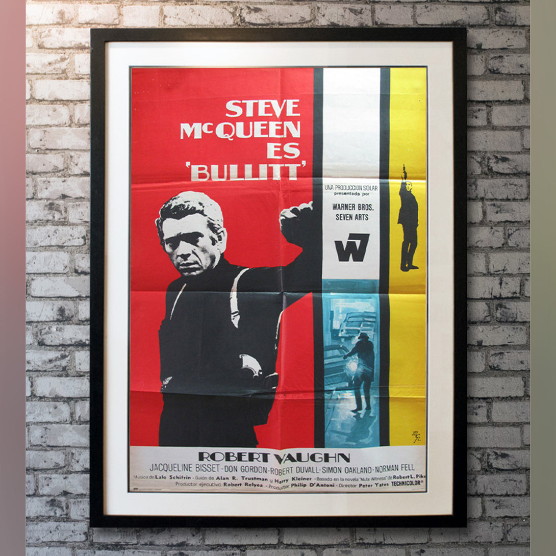 Original Movie Poster of Bullitt (1968)