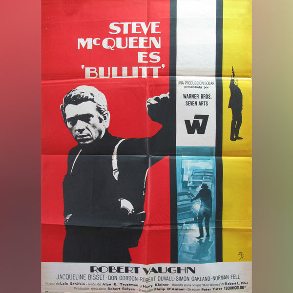 Original Movie Poster of Bullitt (1968)