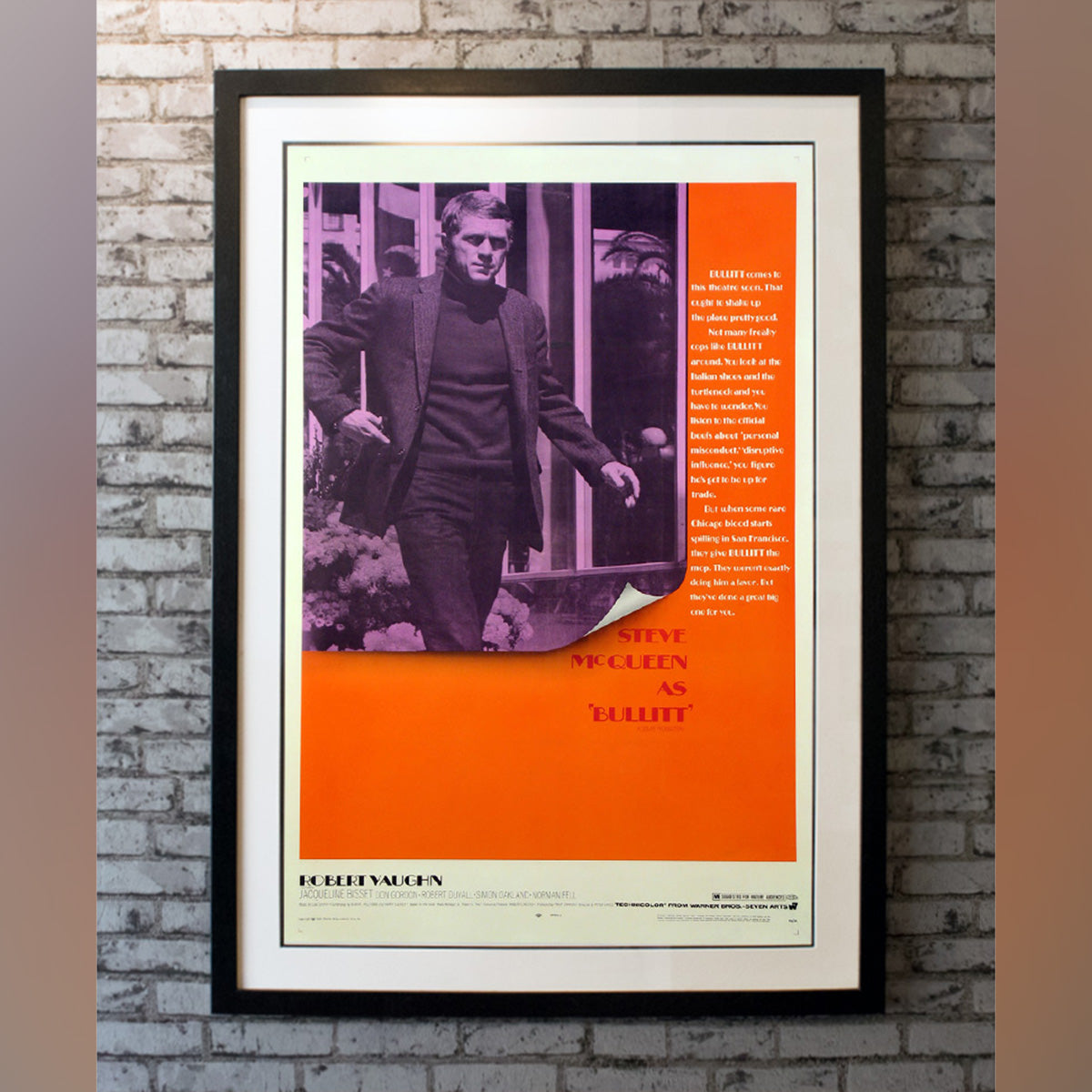 Bullitt (1968) | Original Movie Poster | Vintage Film Poster – At The ...